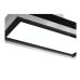 GQA90TBLED Glem 90cm Square Profile Off Board Canopy Rangehood with Shadow Proof Lighting